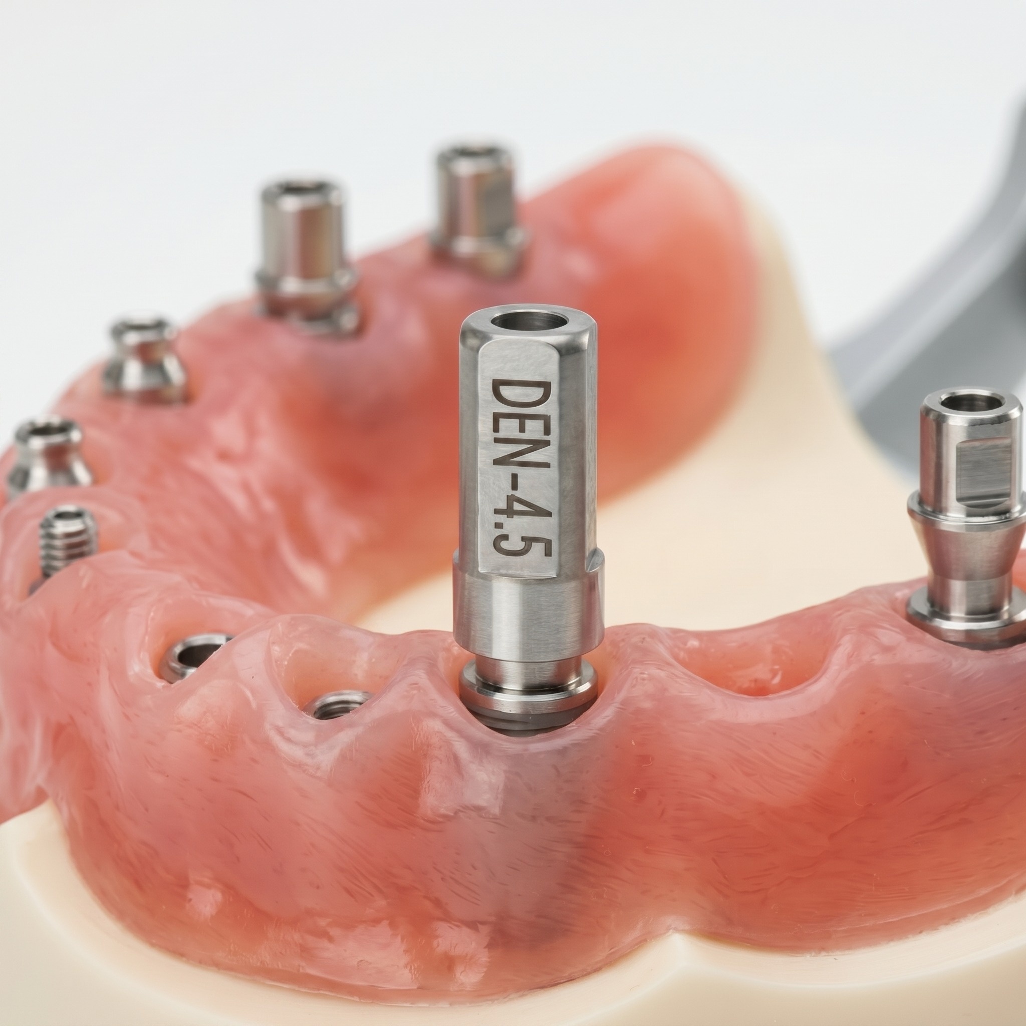 Dentaltech Dentium Implant Compatible Multi Unit Scan Body (Den 4.5-hybrid)