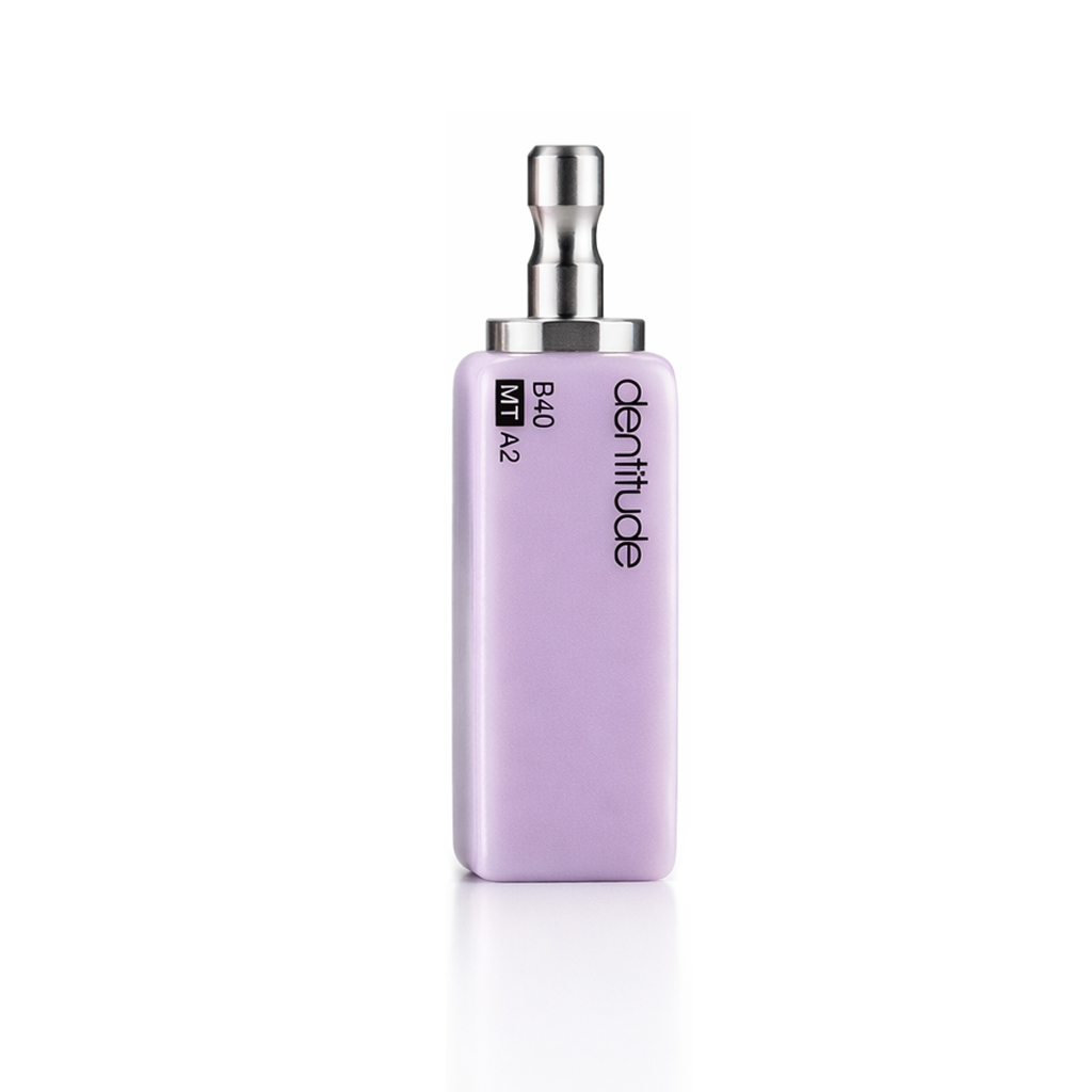 Dentitude Glass Ceramic CAD-CAM Blocks MT A2 | 40X15X15mm