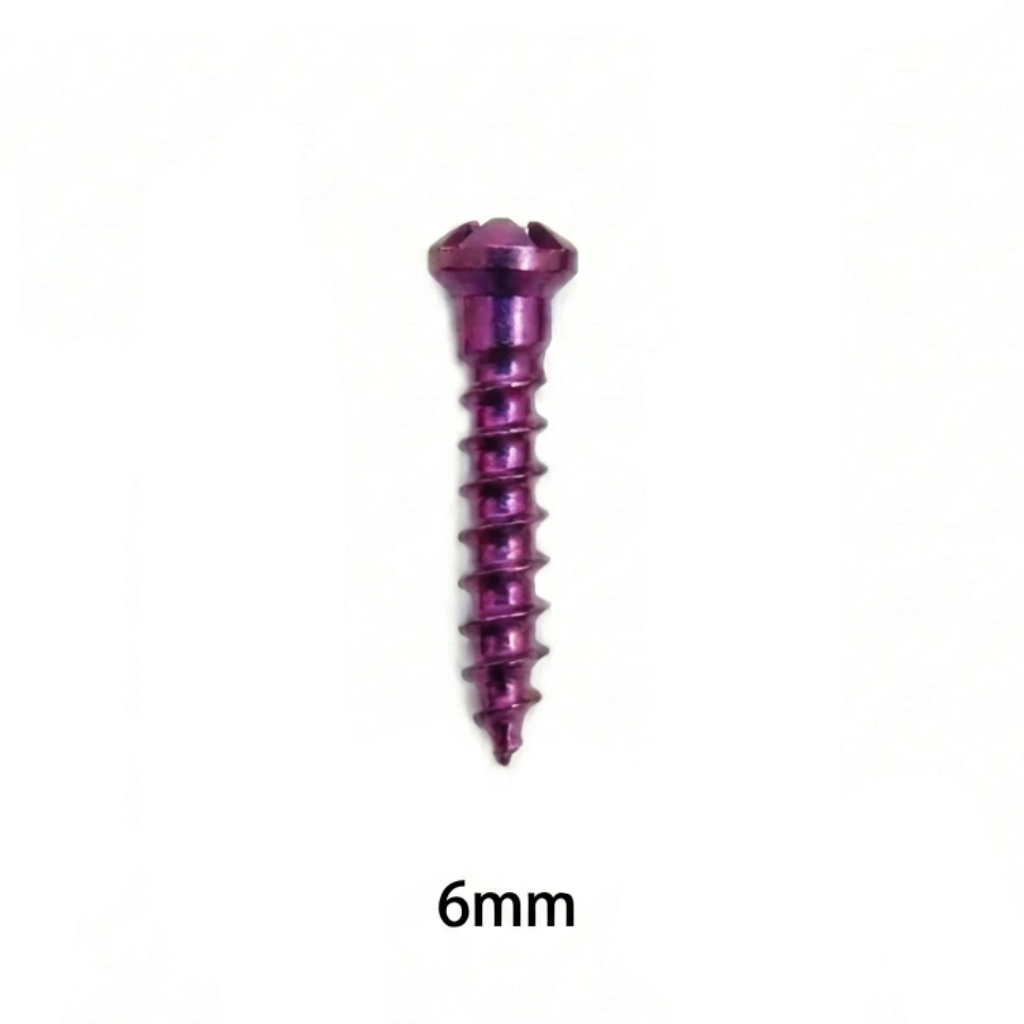SK Surgicals Titanium Self Drilling Screws 1.5mm x 6mm (1506TSD)