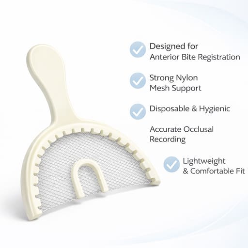 Oro Bite Registration Trays - Anterior (Pack of 35)