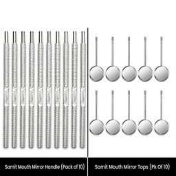 Samit Mouth Mirror & Handle (Pack Of 10) - 5