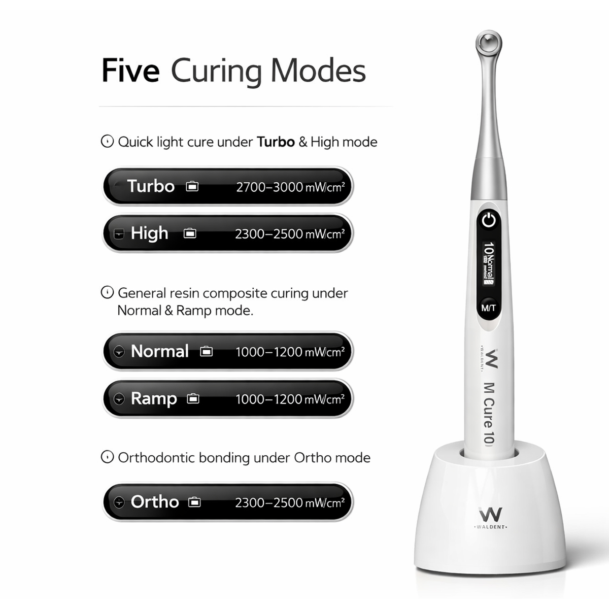 Waldent M Cure 10 Light Cure Unit 