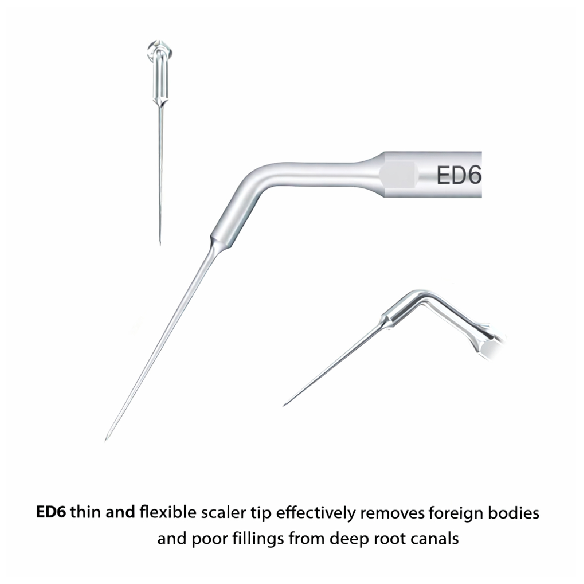 Woodpecker Scaler Tip ED6 for DTE & Satelec Scalers