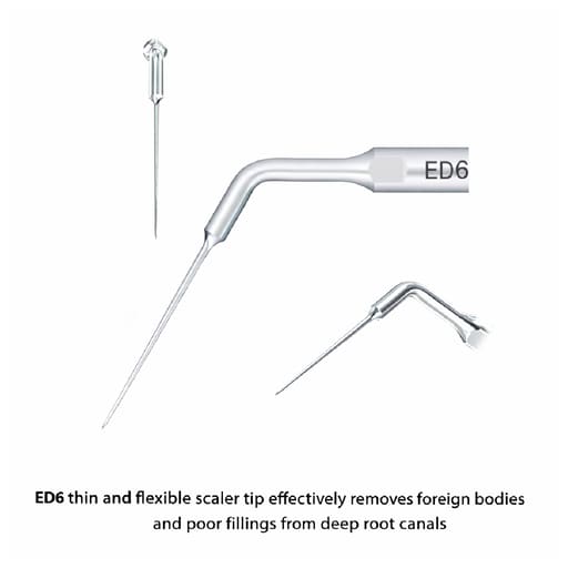 Woodpecker Scaler Tip ED6 for DTE & Satelec Scalers