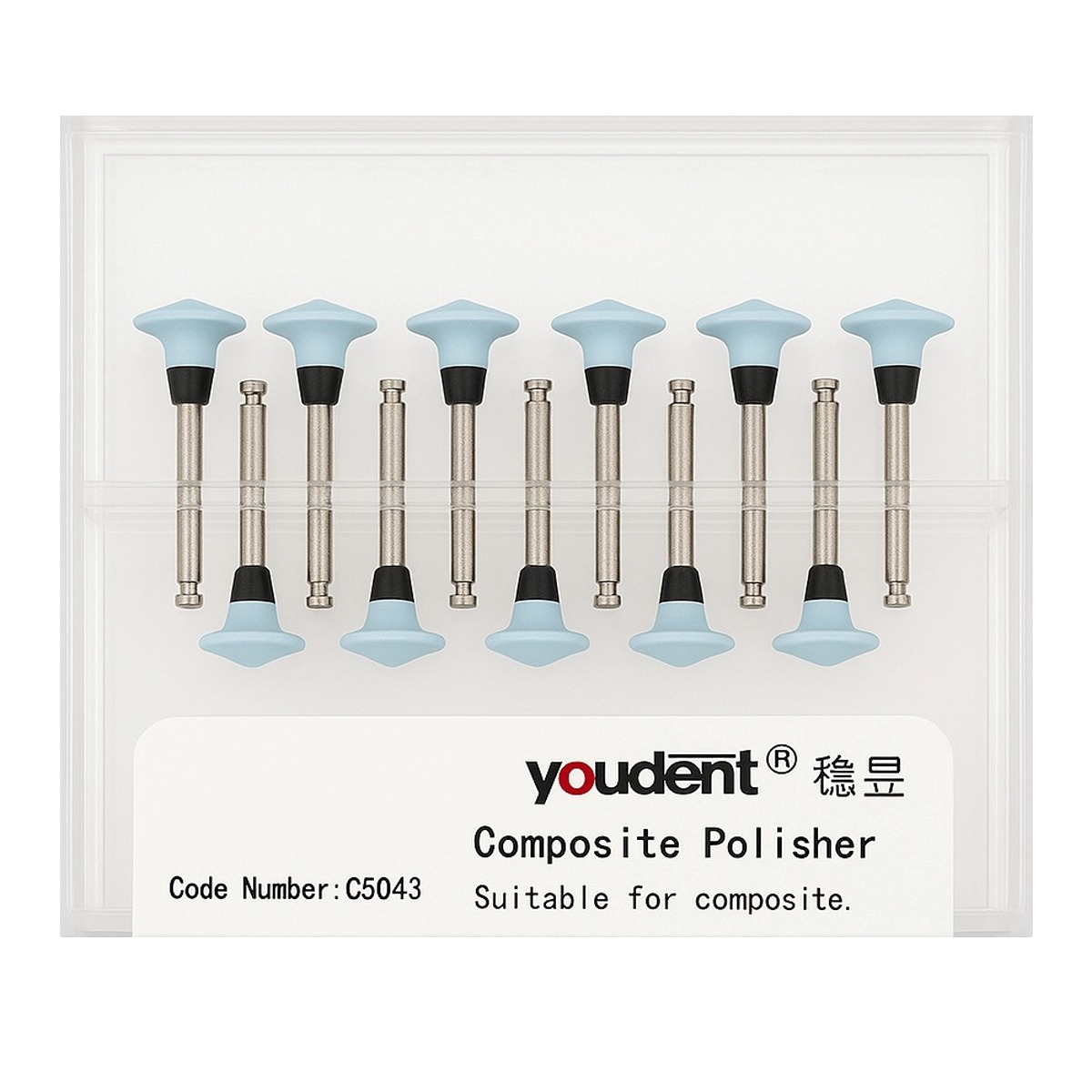 Youdent Composite Polishing Kit Blue RA
