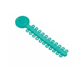 OrthoMetric Elastomerics Modular Ligature Crystal Green - (60.06.1006) - 2