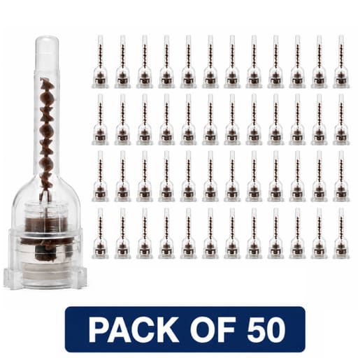 Seil Global Flat Core Mixing Tip - 1:1 (Brown)