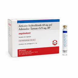 Septodont Septanest 4% Articaine With 1:100,000 Epinephrine