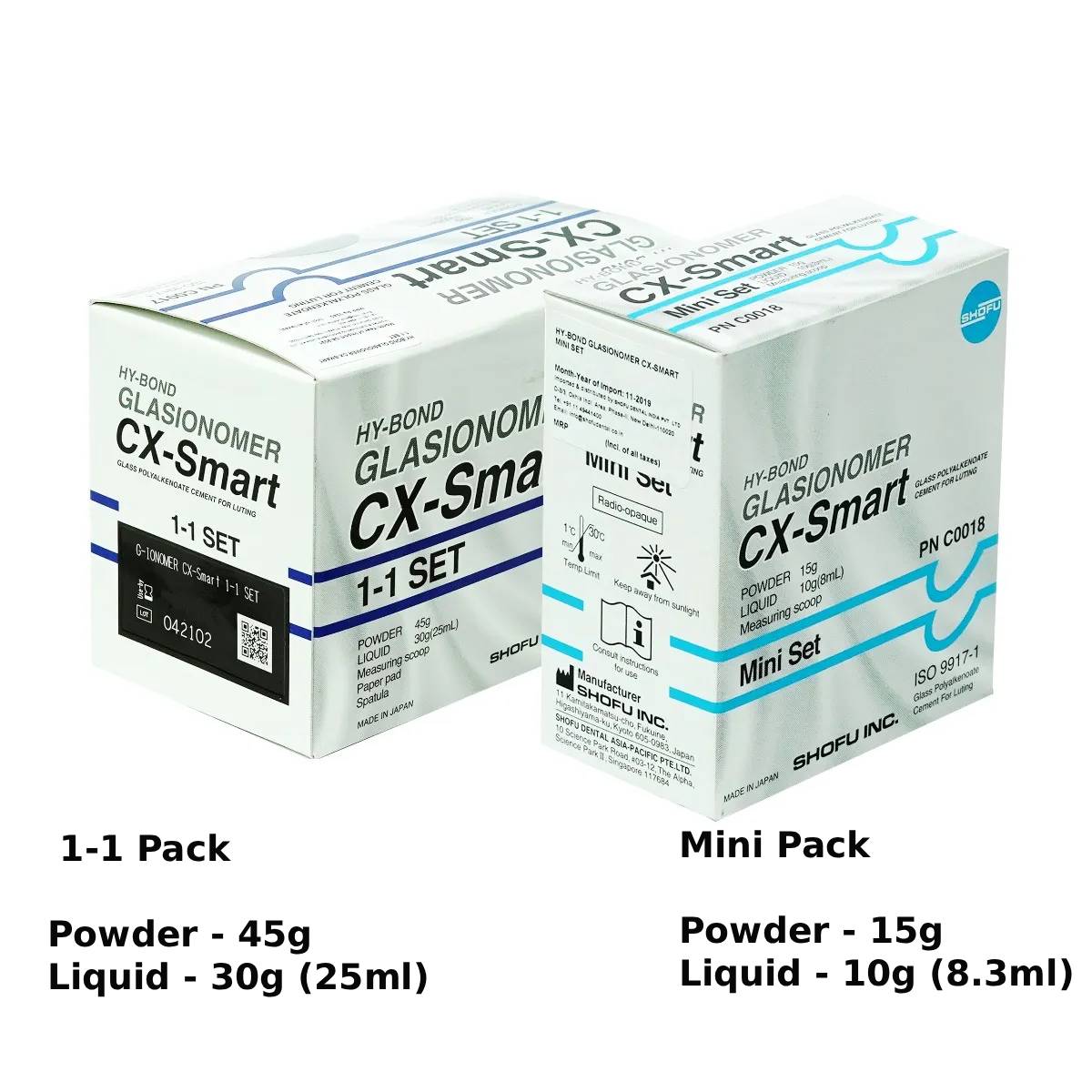 Shofu Hy-Bond Glasionomer Cx Glass Ionomer Luting Cement