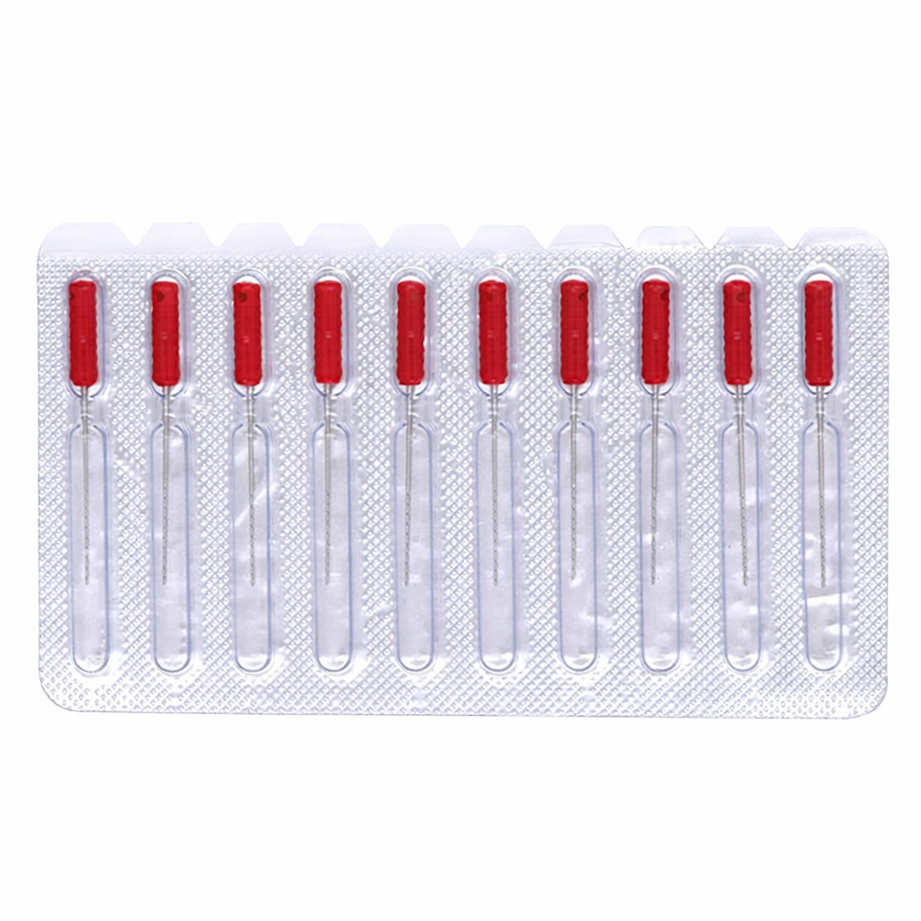 Waldent Short Barbed Broaches Assorted 21mm # 0-6