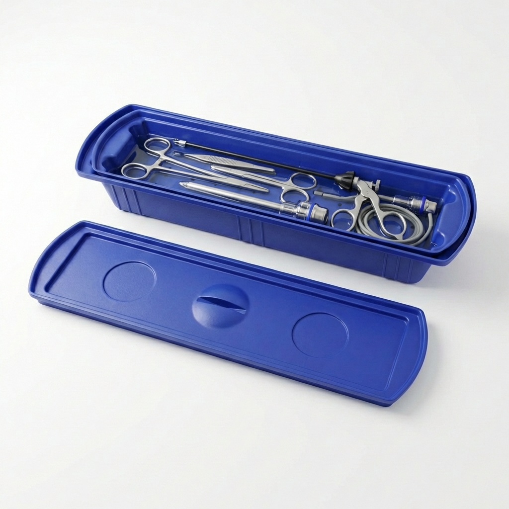 Life Steridex Disinfection Soaking Tray (Cidex Tray) - Blue