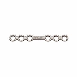 SK Surgicals SS Mini Bone Locking Plates With Gap - 2mm (6 Holes) 200.1206S (Pack of 2 )