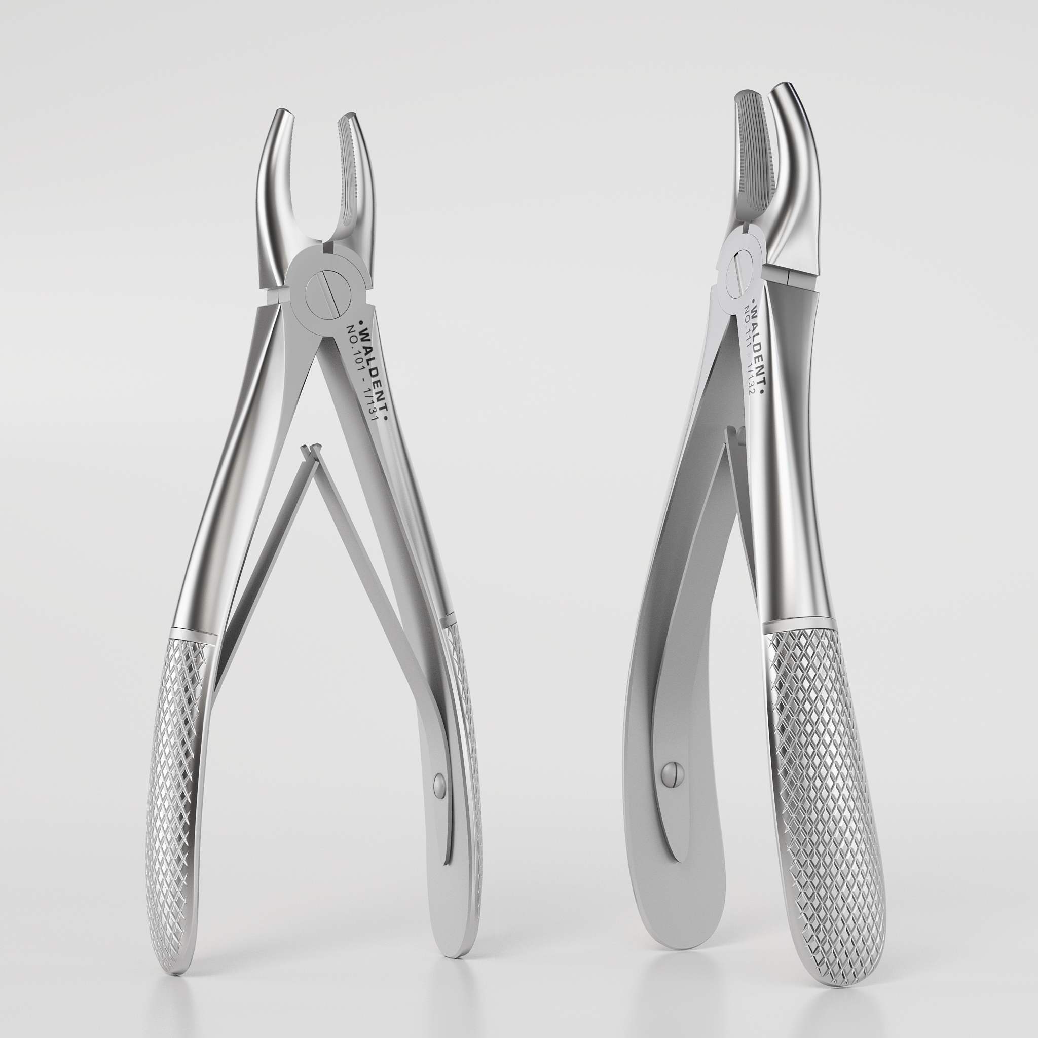 Waldent Pedo Extraction Forceps Kit Set of 7 (K1/2)