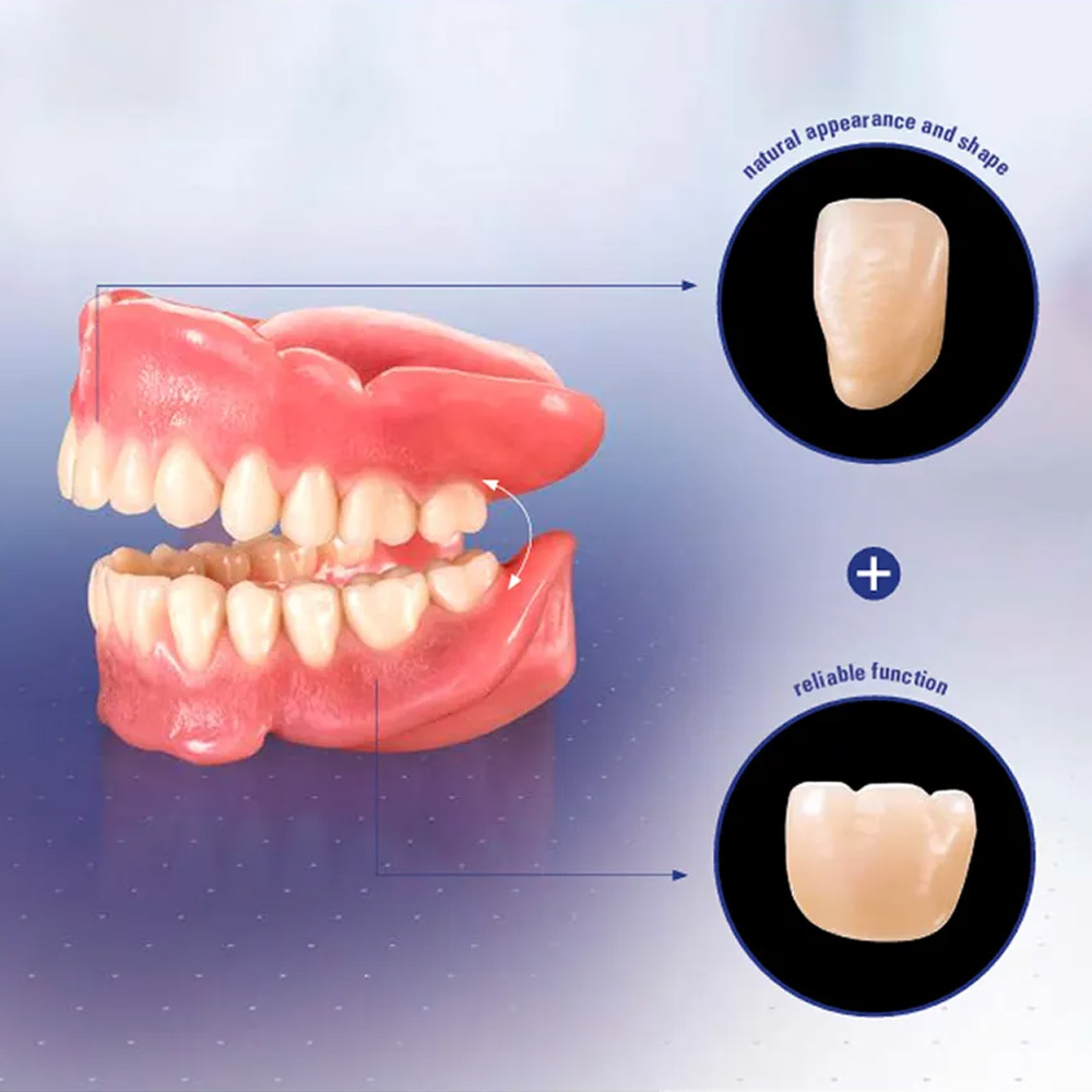 Rubydent CompacZahn Acrylic Denture Teeth A3 (Set of 28)