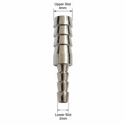 Sparedent 2mm X 4mm Straight Round Jointer Direct Water Pipe Connector - 1