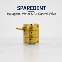 Sparedent Hexagonal Water & Air Control Valve - 2