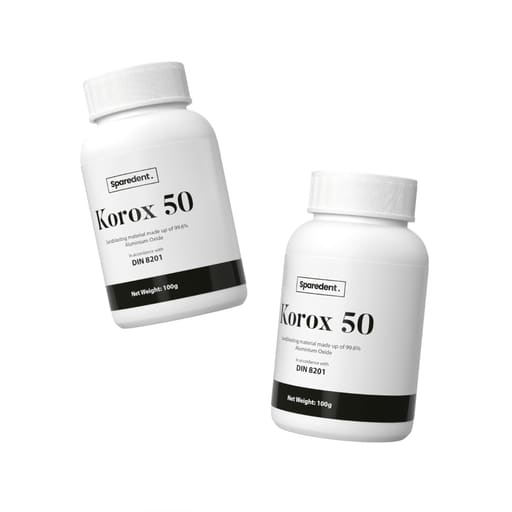 Sparedent Korox 50 Powder for Dental Sandblaster/Polisher (Short Expiry 02-2027)
