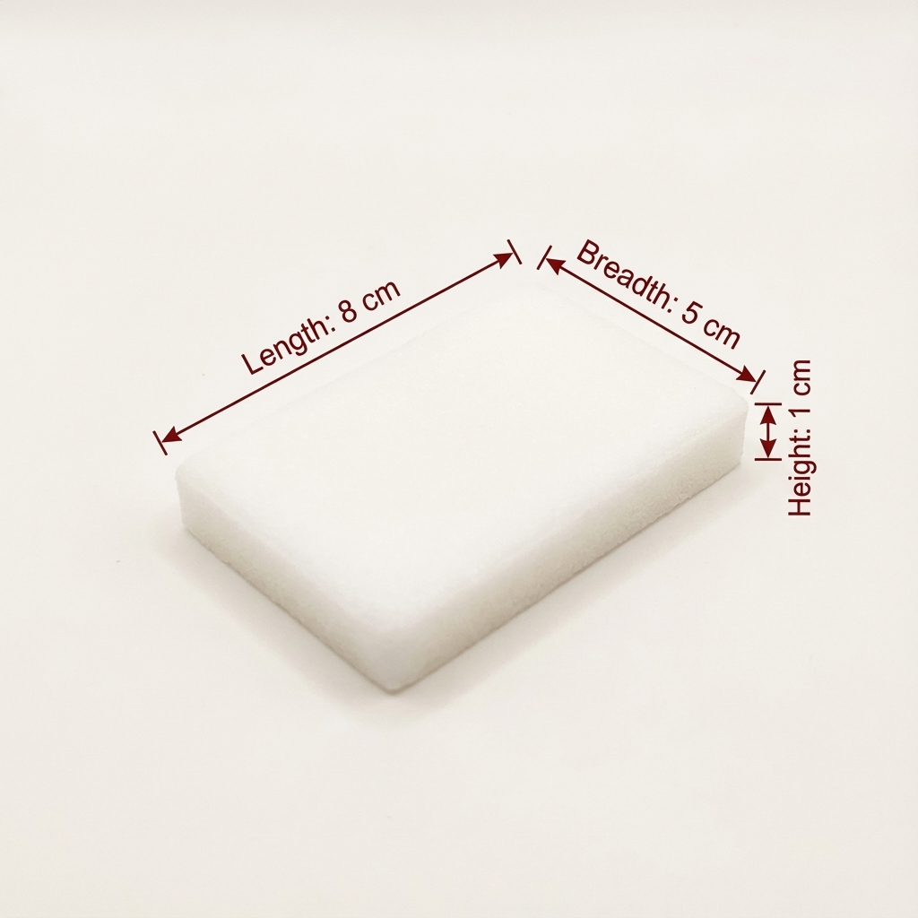 Goodwill Hemosponge 80x50x10 MM Absorbable Gelatin Sponge 2/pk - AGS851