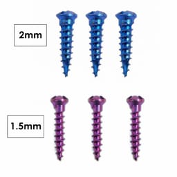 SK Surgicals Titanium Self Drilling Screws - 6