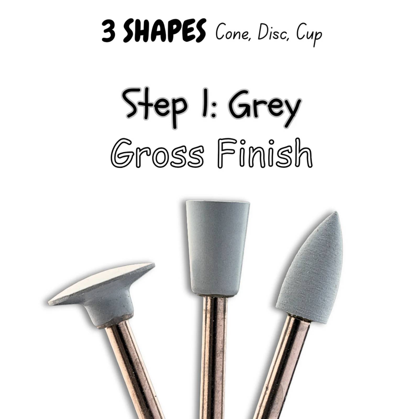 MIK PFM InstaGlaze Ceramic Polishing Bur Kit