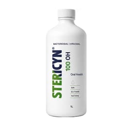 SteriCyn OH 100 PPM Hypochlorous Acid Oral Health Solution - 1000 ml