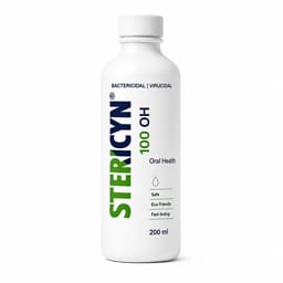 SteriCyn OH 100 PPM Hypochlorous Acid Oral Health Solution - 200 ml