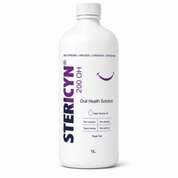 SteriCyn OH 200 PPM Hypochlorous Acid Oral Health Solution - 1000 ml