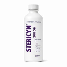SteriCyn OH 200 PPM Hypochlorous Acid Oral Health Solution - 200 ml