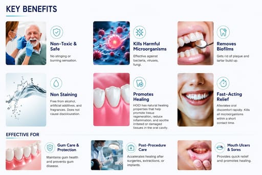 SteriCyn OH 200 PPM Hypochlorous Acid Oral Health Solution