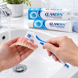 Stim Clanden Denture Cleansing Paste 80 Gms (Pack Of 6) - 6