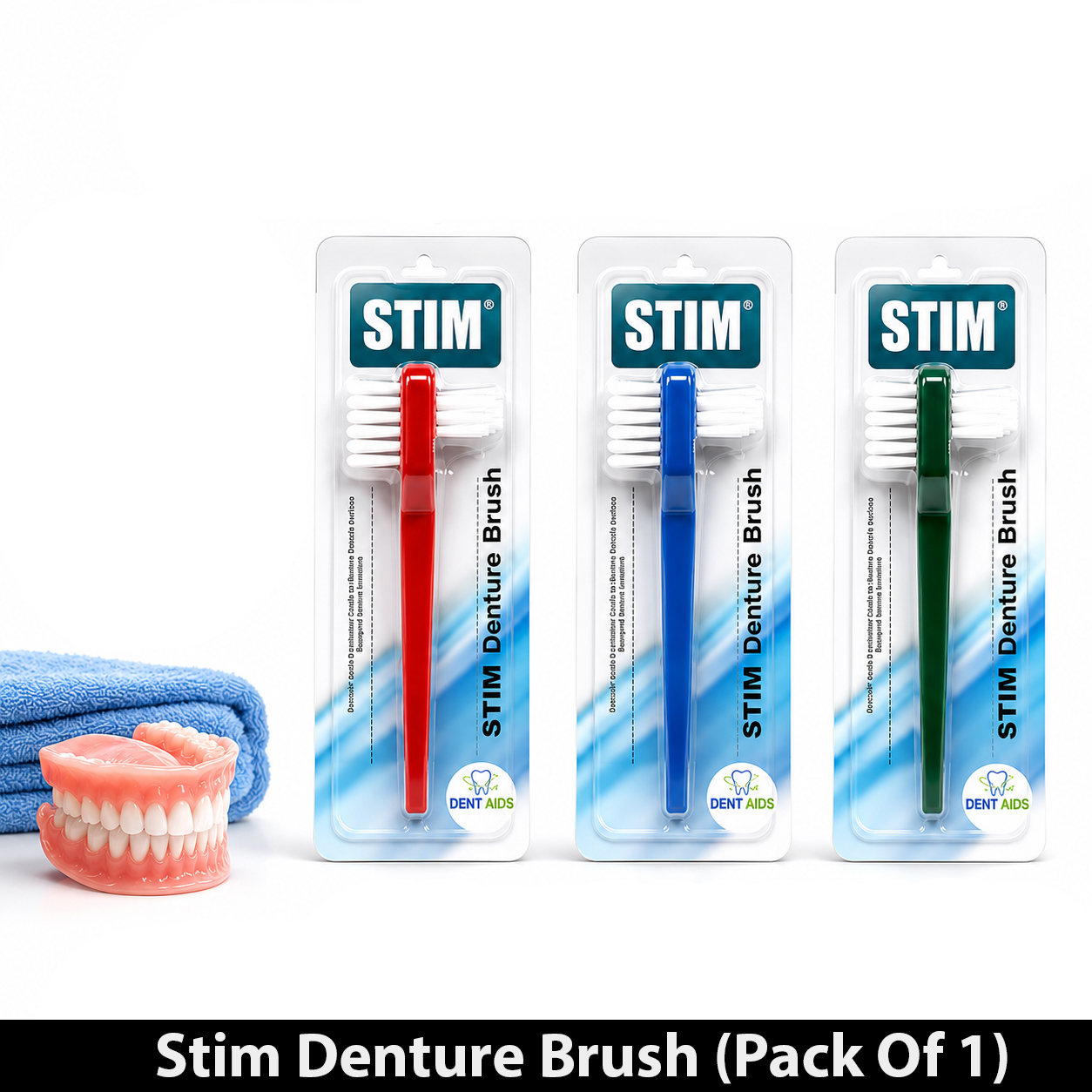 Stim Denture Brush (Pack Of 1)