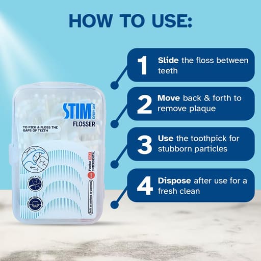 Stim Flosser (Pack of 40)