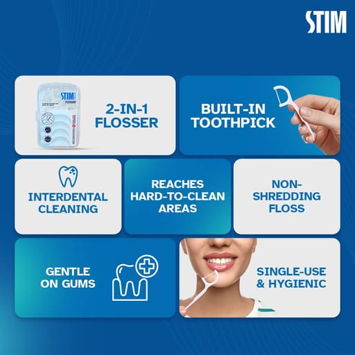 Stim Flosser (Pack of 40)