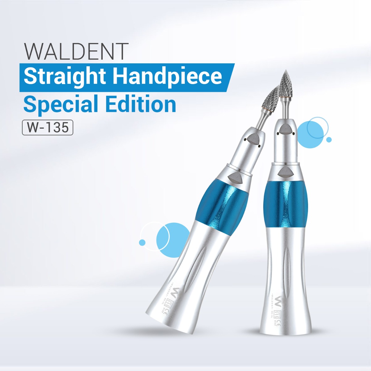 Waldent Straight Handpiece Special Edition (W-135) Refurbished