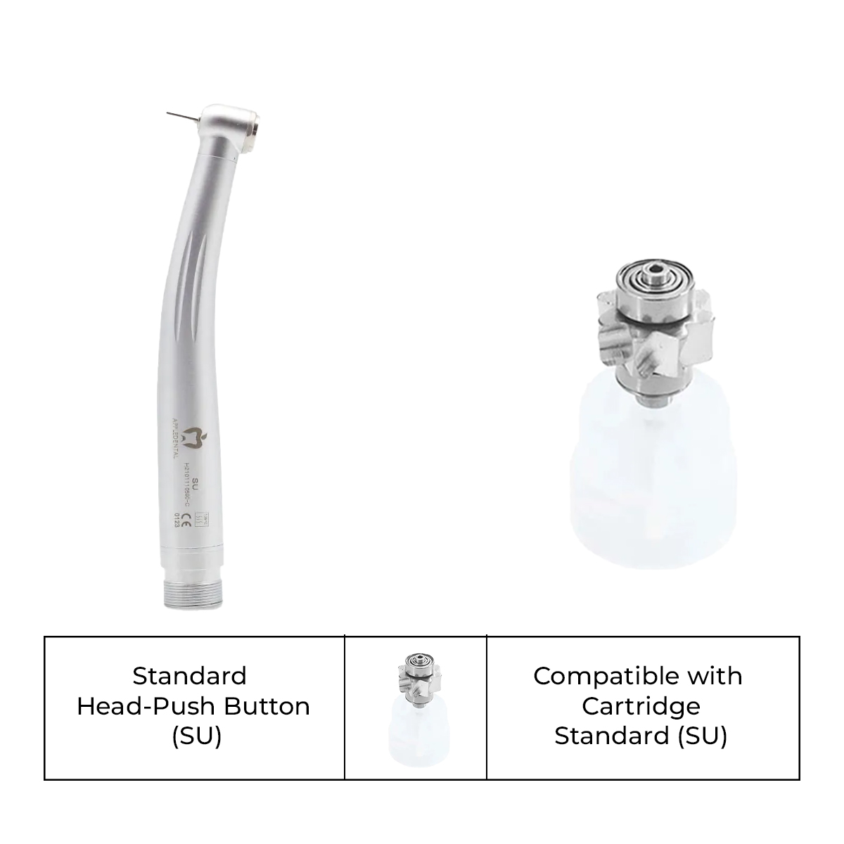 Apple Airotor Handpiece - Standard Head-Push Button (SU)