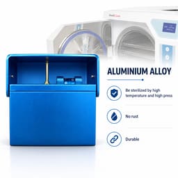 SuperEndo Autoclavable Aluminium Endo Box with File Counting Scale - 16 Holes - 7