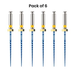 SuperEndo Blue Files 21mm #04/20 (B1) (Pack of 6)