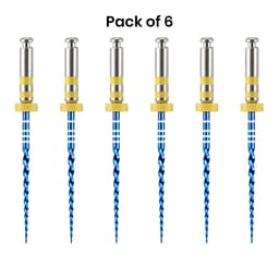SuperEndo Blue Files 21mm #06/20 (BI) (Pack of 6)