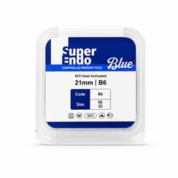 SuperEndo Blue Files 21mm (Pack of 6)