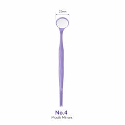 SuperEndo MaxVision Rhodium-Coated Anti-Fog Mouth Mirror (Pack of 10) - 6