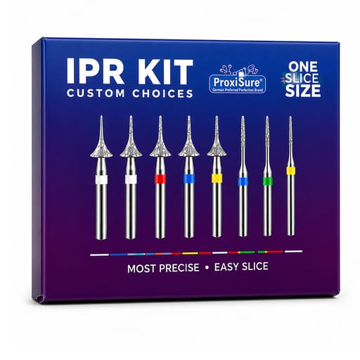 SuperEndo ProxiSure IPR Interproximal Reduction Bur Kit (Pack Of 8 Burs)