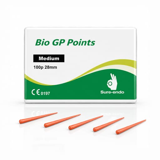 Sure Endo Gutta Percha Non Standardized (Pack of 100)
