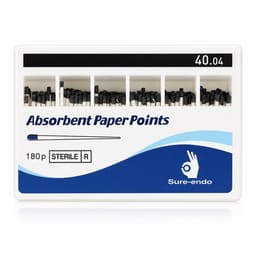 Sure Endo Paper Points - 4% (Pack of 180) - 7