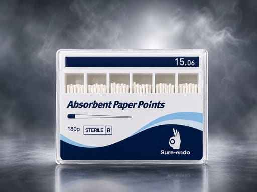 Sure Endo Paper Points - 6% (Pack of 180)