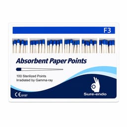 Sure Endo Universal Paper Points F3 (Pack of 100)