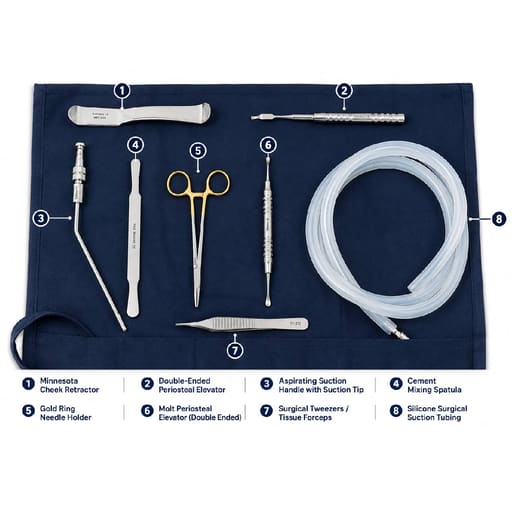 Surgident Basic Implant Surgical Kit - Simple Set (SD-BKE)