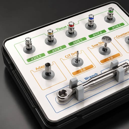 Surgident Bone Expander Kit for Narrow Ridge (SD-BE)