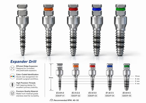 Surgident Bone Multi System - Combined Expander & Spreading Kit (SD-BMS)