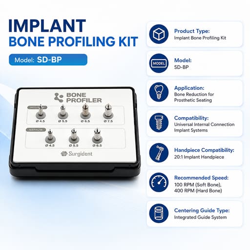 Surgident Bone Profiler Kit (SD-BP)