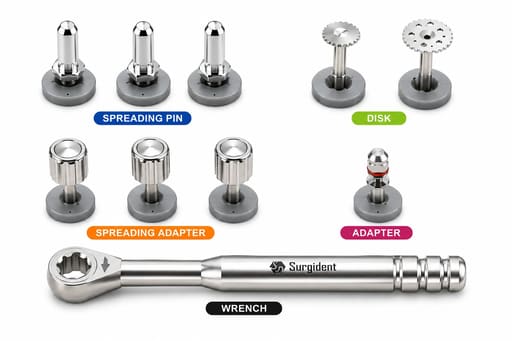 Surgident Bone Spreading Kit for Multiple Implant Placement (SD-BS)